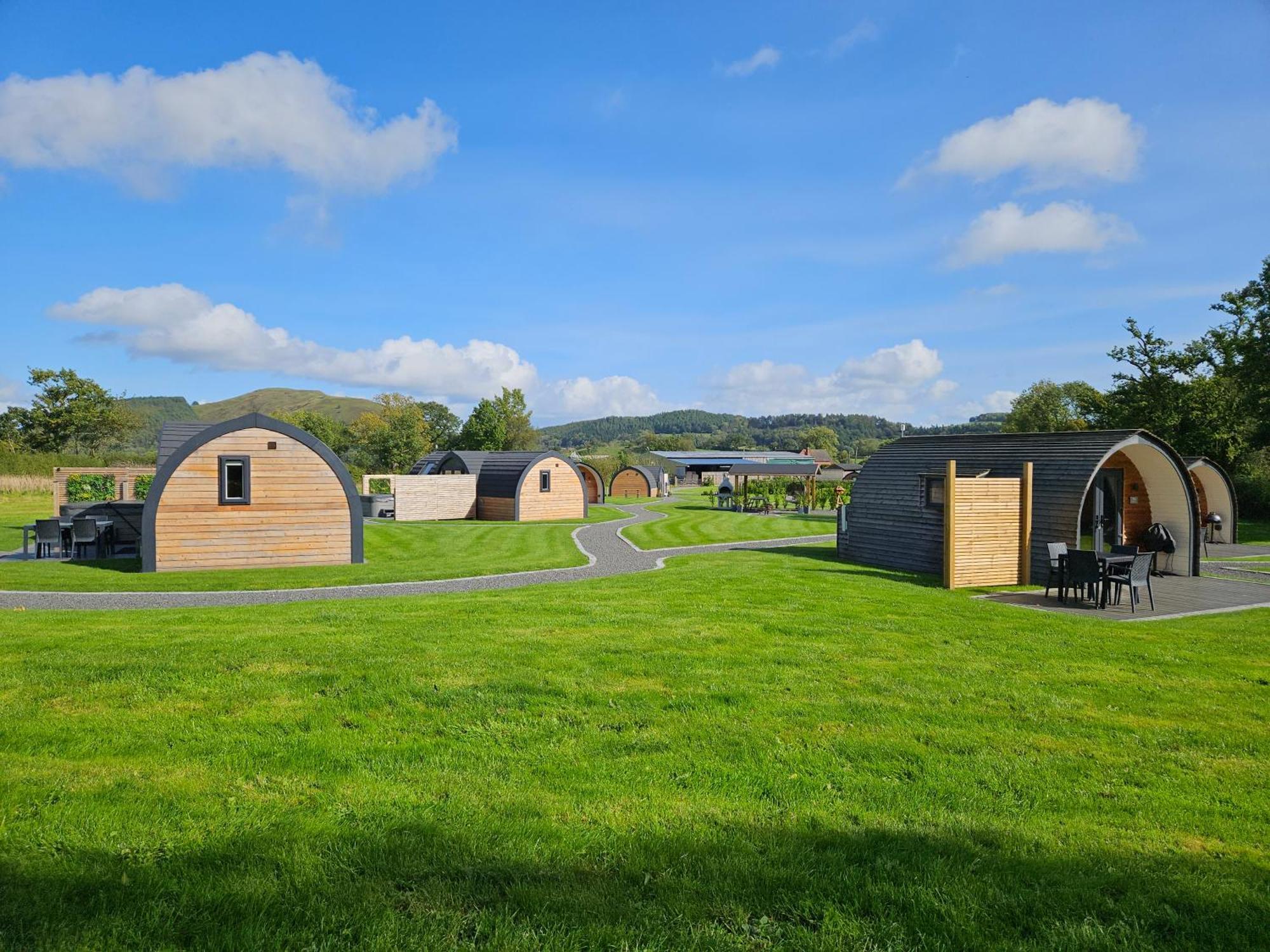 Eastridge Glamping Villa Shrewsbury Exteriör bild