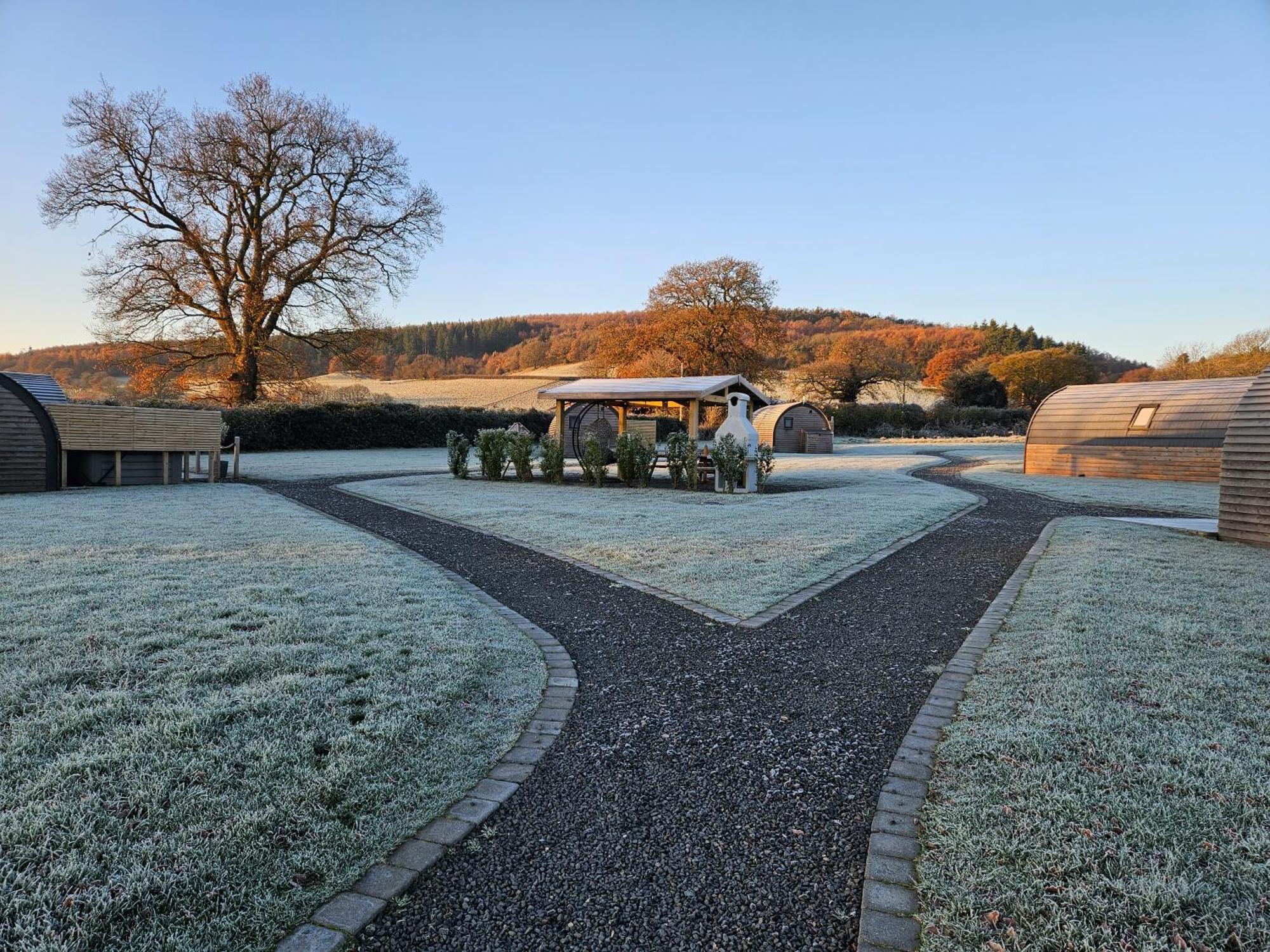 Eastridge Glamping Villa Shrewsbury Exteriör bild